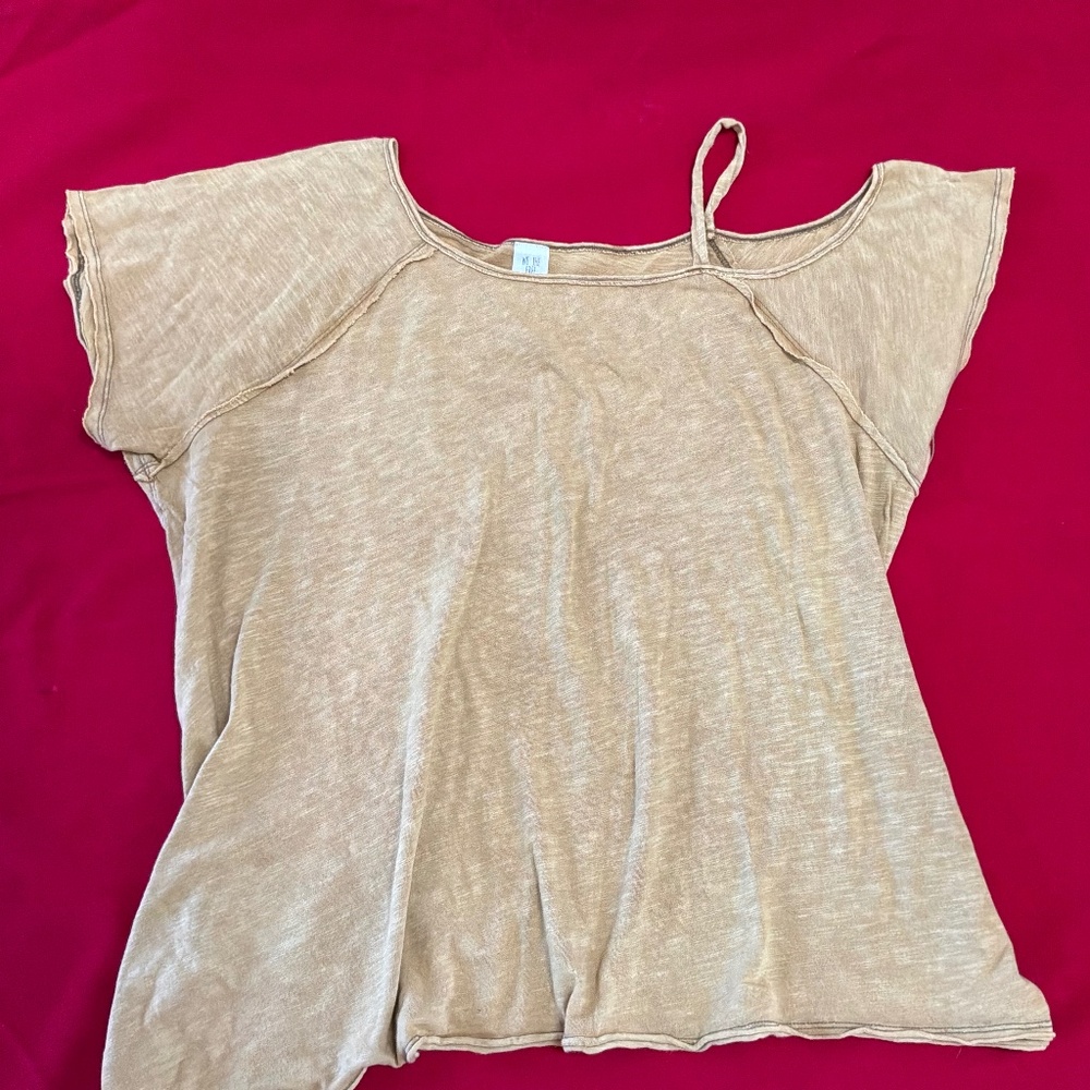 We the Free yellow cotton top